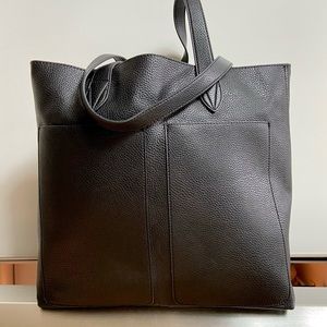 Work tote with smaller accessory bag